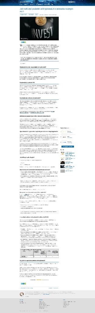 Copywriter kryptowaluty